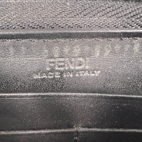 Fendi Monogram FF Leather Zip Around Wallet - Picture 10 of 11